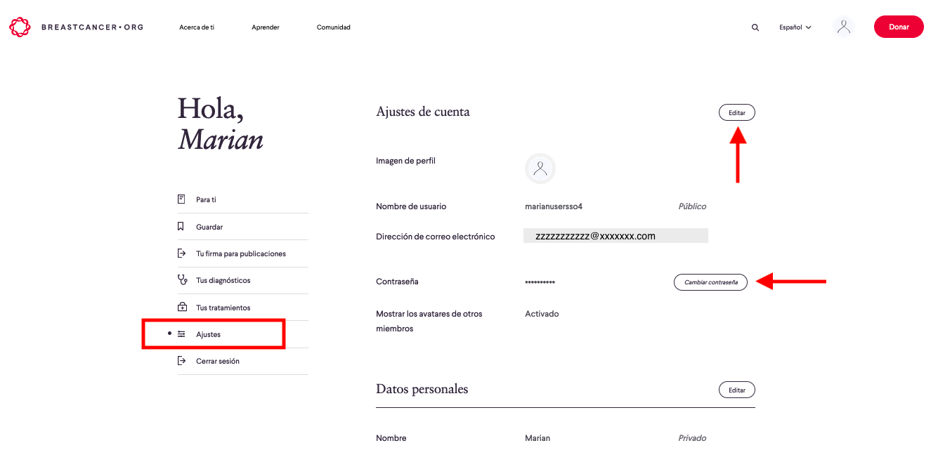 Howtochangeyourusernameemailaddressorpassword