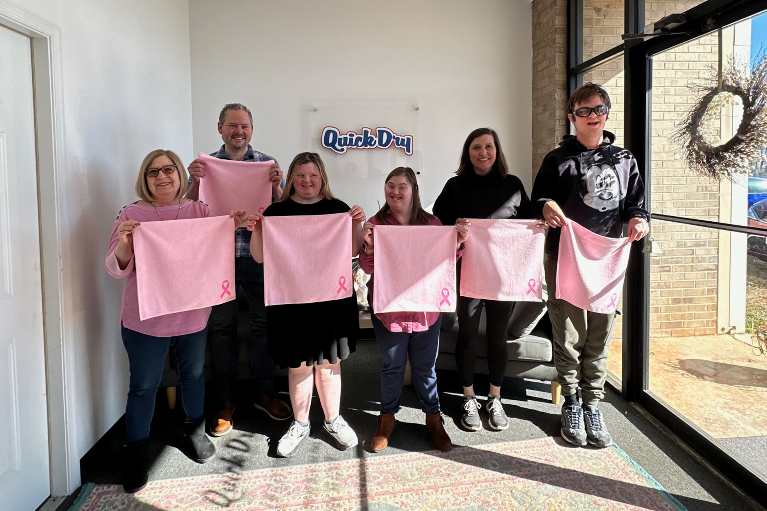 Quick Dry Go Pink Towels