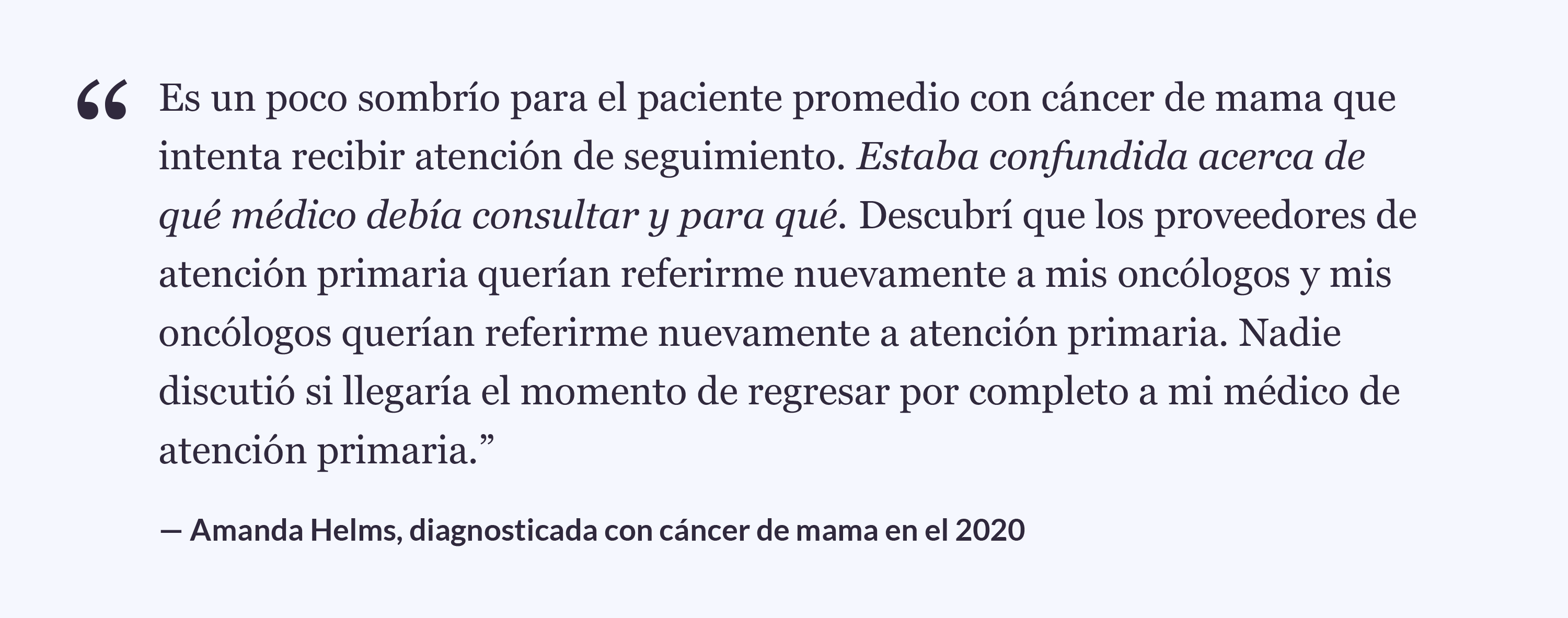 ES Recurrence SR Quote Amanda