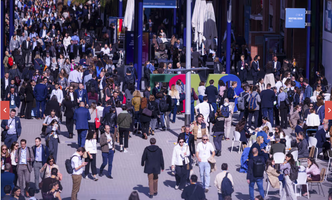 Attendees of ESMO 2026 Congress gather in Madrid.