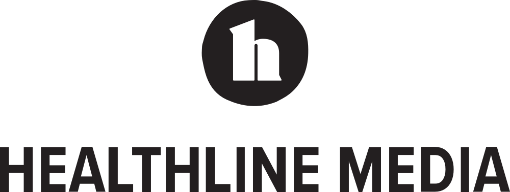 Healthline Media logo stacked